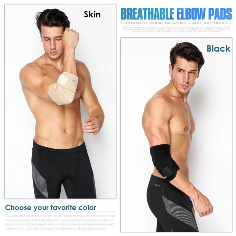 Sport Elbow Support Absorb Sweat Elbow Protection2017 Safety Elastic Elbow Brace Sleeve Elbow Pad for Volleyball Tennis
Sport Elbow Support Absorb Sweat Elbow Protection2017 Safety Elastic Elbow Brace Sleeve Elbow Pad for Volleyball Tennis
