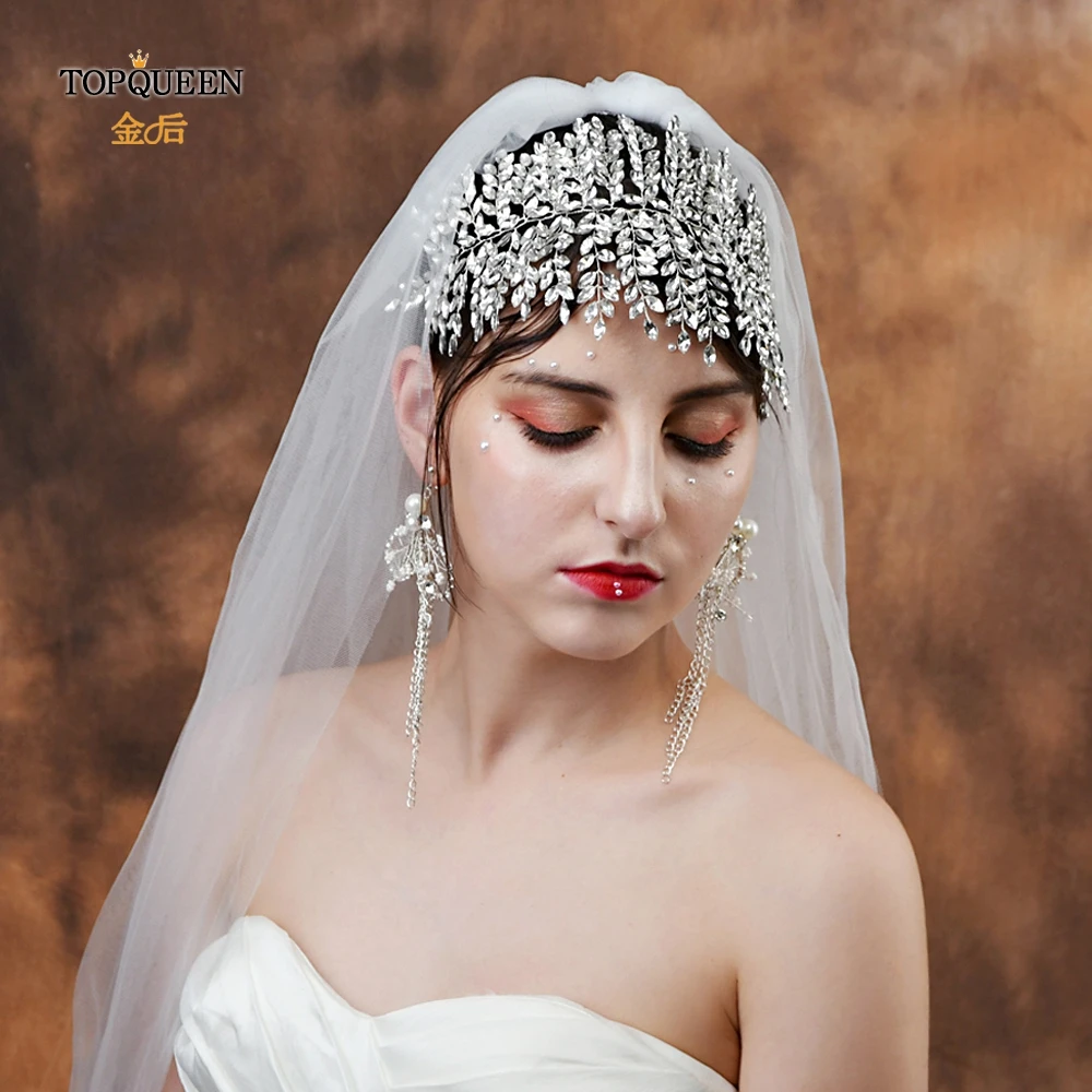 TOPQUEEN HP238 Luxury crystal wedding headband rhinetone hair vine hair piece jewelry New Crystal Tiara Headband wedding tiara
TOPQUEEN HP238 Luxury crystal wedding headband rhinetone hair vine hair piece jewelry New Crystal Tiara Headband wedding tiara