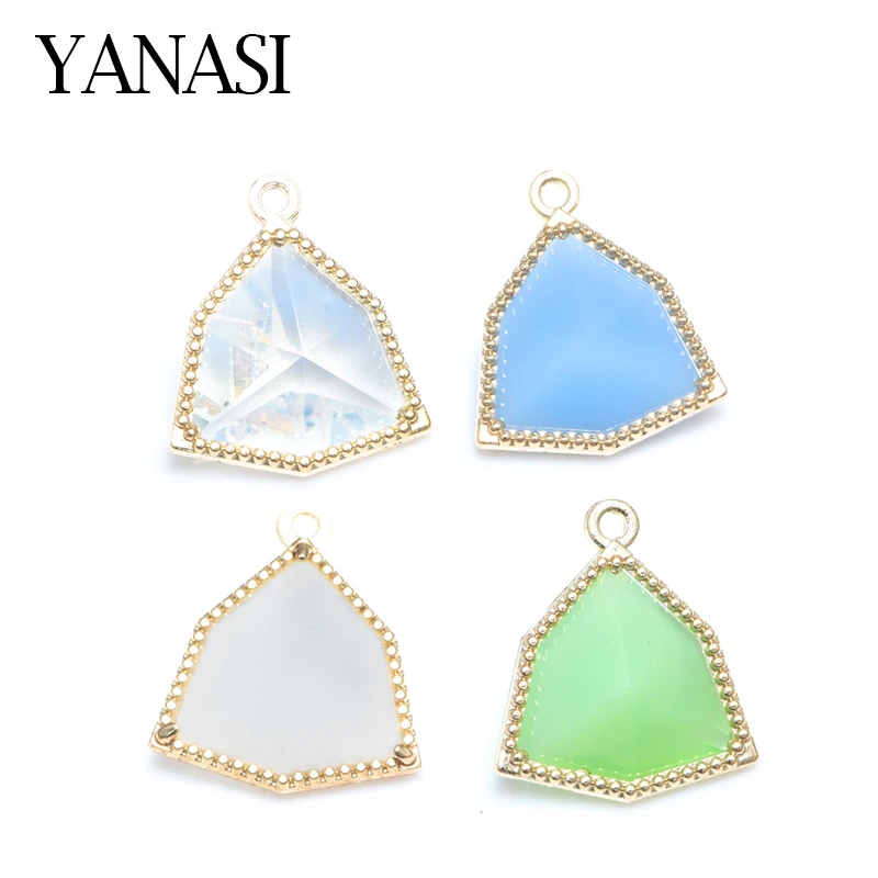 4 Pieces 19 Colors Handmade Crystal Charms Pendant For Necklace Earrings Bracelet Jewelry Making Diy Woman Jewelry Gift
4 Pieces 19 Colors Handmade Crystal Charms Pendant For Necklace Earrings Bracelet Jewelry Making Diy Woman Jewelry Gift