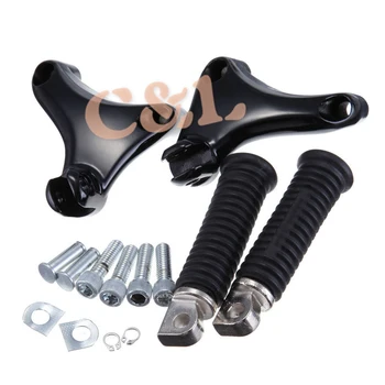 Motorcycle Passenger Rear Foot Pegs Footpegs & Mount for Harley 1200 XL Sportster 883 2004-2013
Motorcycle Passenger Rear Foot Pegs Footpegs & Mount for Harley 1200 XL Sportster 883 2004-2013