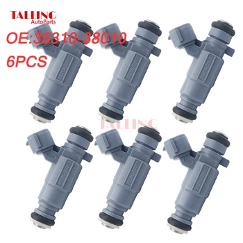 TALLING OEM 35310-38010 FUEL INJECTORS 6X for 1999-2006 HYUNDAI-KIA 2.4-3.5-3.8L 3531038010D 3531038010
TALLING OEM 35310-38010 FUEL INJECTORS 6X for 1999-2006 HYUNDAI-KIA 2.4-3.5-3.8L 3531038010D 3531038010