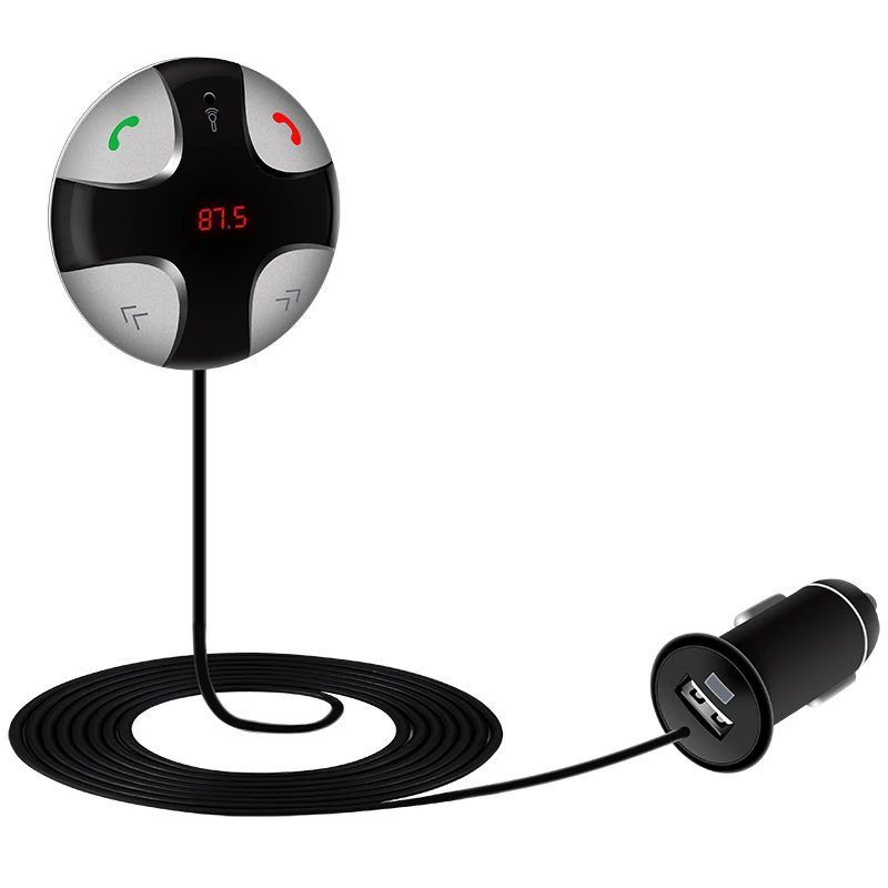 New Bluetooth Car Kit Car Wireless Bluetooth Handsfree FM Transmitter Support TF Disk Car MP3 Audio Player Car Charger For phone
New Bluetooth Car Kit Car Wireless Bluetooth Handsfree FM Transmitter Support TF Disk Car MP3 Audio Player Car Charger For phone