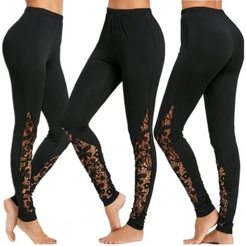 VISNXGI Women Casual Leggings Lace Fitness Leggins Stretch Elastic Waist Sexy Leggings Fashion Push Up Leggings XXL Pencil Pants
VISNXGI Women Casual Leggings Lace Fitness Leggins Stretch Elastic Waist Sexy Leggings Fashion Push Up Leggings XXL Pencil Pants