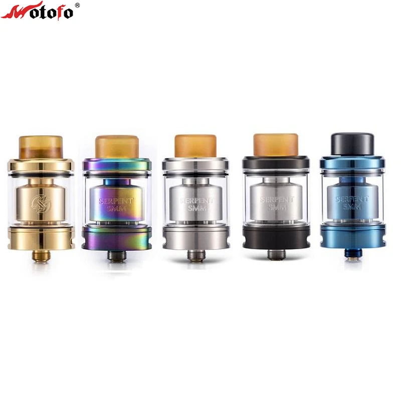 Original Wotofo Serpent SMM RTA 24mm Diameter 4ml Top Refilling Rebuidable Tank Atomizer Vape Box MOD Mech MOD VS Serpent BF
Original Wotofo Serpent SMM RTA 24mm Diameter 4ml Top Refilling Rebuidable Tank Atomizer Vape Box MOD Mech MOD VS Serpent BF