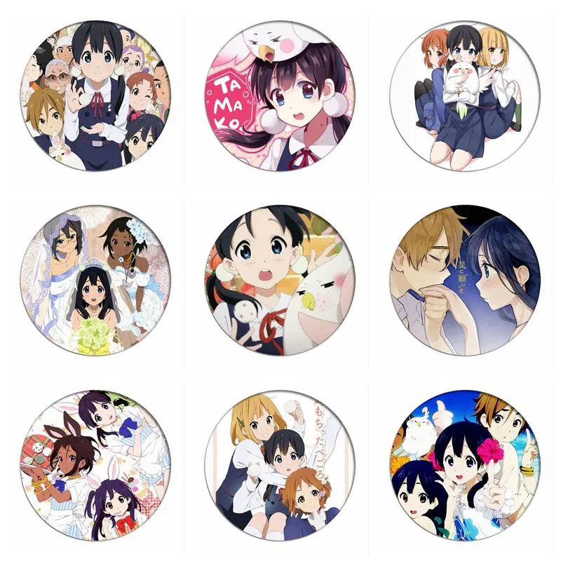Tamako Market Cosplay Badge Kitashirakawa Tamako Brooch Ooji Mochizou Icon Collection Bag Breastpin for Backpacks Clothing
Tamako Market Cosplay Badge Kitashirakawa Tamako Brooch Ooji Mochizou Icon Collection Bag Breastpin for Backpacks Clothing