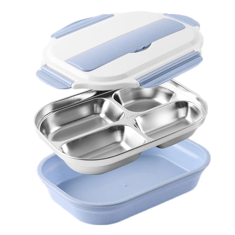Compartments 304 Stainless Steel Lunch Box Food Containers Leakproof Lunchbox Office School Kids Bento Box Free Shipping
Compartments 304 Stainless Steel Lunch Box Food Containers Leakproof Lunchbox Office School Kids Bento Box Free Shipping