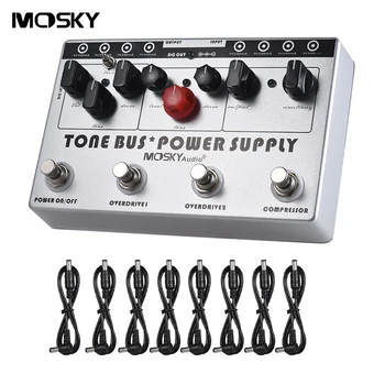 MOSKY Electric Guitar Combined Effect 3 Effects Compressor + Tube Overdrive + Ultimate Overdrive + 8 Isolated with Adapter Cable
MOSKY Electric Guitar Combined Effect 3 Effects Compressor + Tube Overdrive + Ultimate Overdrive + 8 Isolated with Adapter Cable