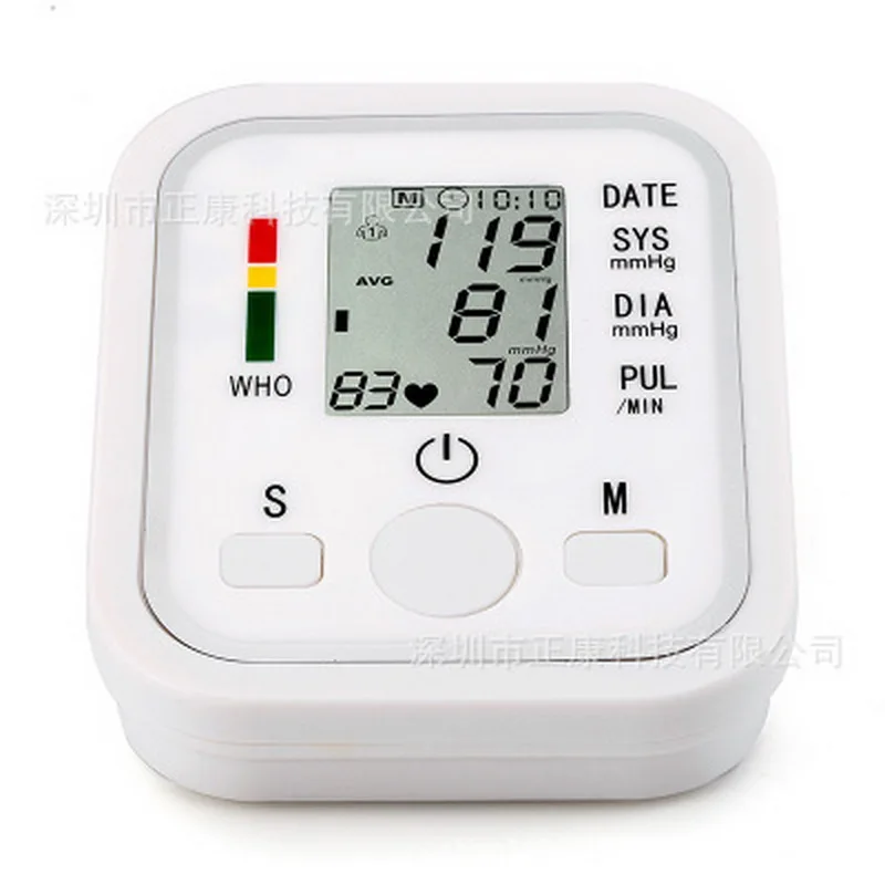 

by ems or dhl 5pcs 6V Automatic LCD Digital Blood Pressure Monitor BP Pulse Sphygmomanometer Blood Pressure Tester meters