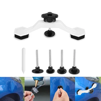 Car Dent Repair Tools Set Auto Car Body Dent Pit Repair Tool Kit Remover Bridge Glue Puller Lifter with 5pcs Glue Tabs
Car Dent Repair Tools Set Auto Car Body Dent Pit Repair Tool Kit Remover Bridge Glue Puller Lifter with 5pcs Glue Tabs
