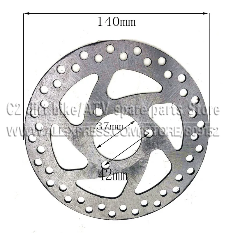 Gas Electric Scooter Brake Disc 140mm For 47cc 49cc 2 Stroke Pocket Bike Mini Dirt Bike ATV Quad Mini Motorcycle
Gas Electric Scooter Brake Disc 140mm For 47cc 49cc 2 Stroke Pocket Bike Mini Dirt Bike ATV Quad Mini Motorcycle
