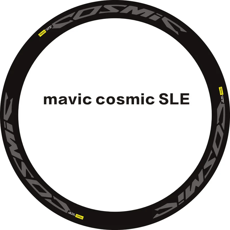 shallower Replacement Wheel decals Cosmic Elite 