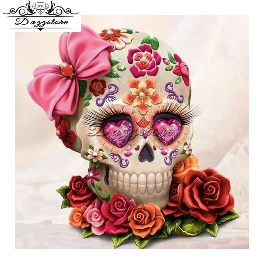5d diamond painting cross stitch Diamond embroidery Full Square Diamond Mosaic paintings rose flower skull home decor
5d diamond painting cross stitch Diamond embroidery Full Square Diamond Mosaic paintings rose flower skull home decor