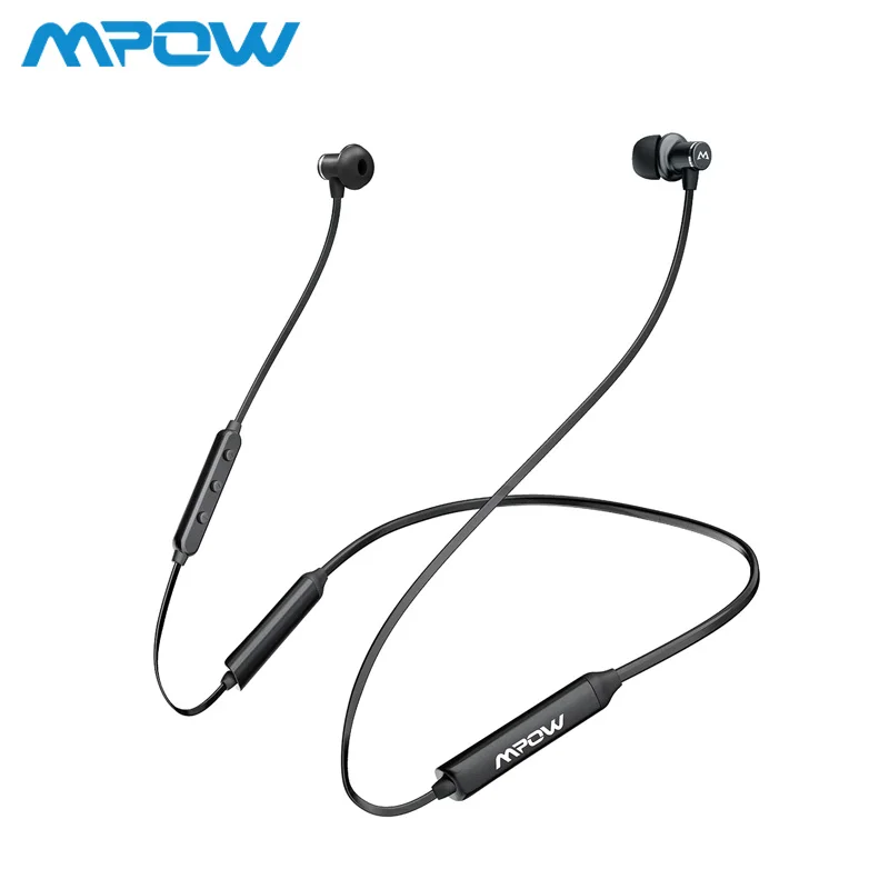 Mpow A4 Neckband Headphones Bluetooth aptX Stereo Wireless Headset 13H Playing Time IPX5 Waterproof For Sports Run iPhone Huawei
Mpow A4 Neckband Headphones Bluetooth aptX Stereo Wireless Headset 13H Playing Time IPX5 Waterproof For Sports Run iPhone Huawei