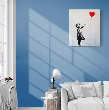 Graffiti street art David 100% hand painted oil painting girl and balloon on canvas wall pictures for living room,
Graffiti street art David 100% hand painted oil painting girl and balloon on canvas wall pictures for living room,