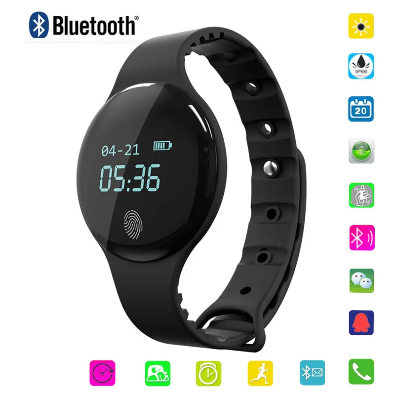 2018 Роскошные наручные часы с Bluetooth для Android IOS iPhone женские мужские Смарт-часы