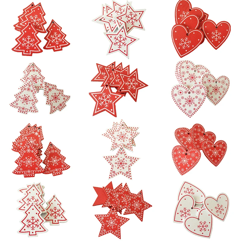 10pcs/lot Natural Wood Christmas Ornaments Pendant Hanging Gifts Xmas Tree Decor Home Wedding Decoration for New Year
10pcs/lot Natural Wood Christmas Ornaments Pendant Hanging Gifts Xmas Tree Decor Home Wedding Decoration for New Year