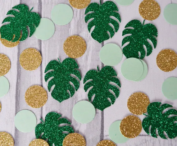 glitter Tropical weddingbirthday table confettis banner leaves scatters bridal shower bachelorette engagement party decorations
glitter Tropical weddingbirthday table confettis banner leaves scatters bridal shower bachelorette engagement party decorations