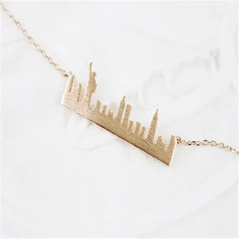 2017 Fashion New York Skyline cityscape Pendant choker Necklaces for Women Charm Delicate beautiful Gift jewelry
2017 Fashion New York Skyline cityscape Pendant choker Necklaces for Women Charm Delicate beautiful Gift jewelry
