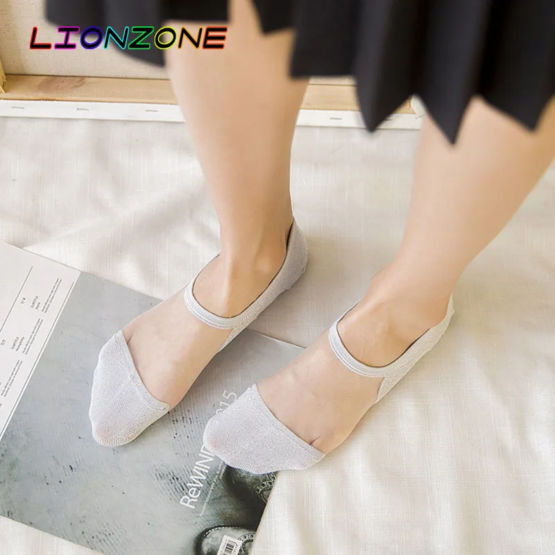 LIONZONE Bright Glass Filament Silk Socks Kawaii Korean Fashion Slipper Casual Pokemon Chaussette Invisible Meias Feminino
LIONZONE Bright Glass Filament Silk Socks Kawaii Korean Fashion Slipper Casual Pokemon Chaussette Invisible Meias Feminino