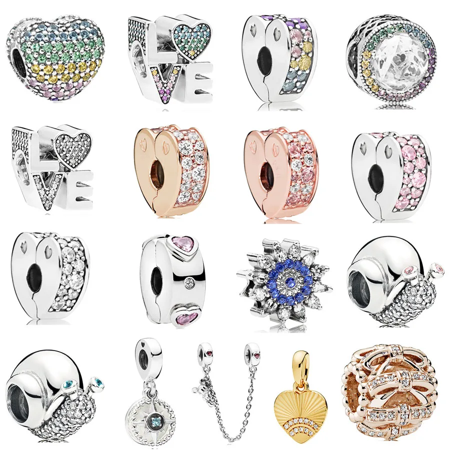 2018 new 1pc silver rose rainbow love compass love spacer clip diy bead Fits pandora charms silver 925 original bracelet mix091
2018 new 1pc silver rose rainbow love compass love spacer clip diy bead Fits pandora charms silver 925 original bracelet mix091