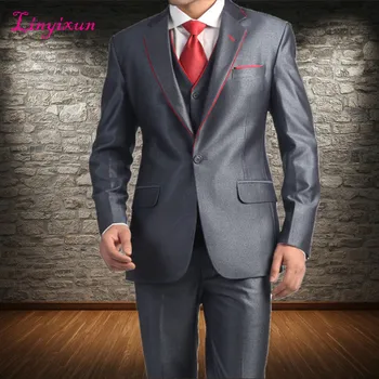 Linyixun 2018 New Design Men Suits Blazer Shiny Gray Groom Men Wedding Suits Best Man Bridegroom Party Tuxedos
Linyixun 2018 New Design Men Suits Blazer Shiny Gray Groom Men Wedding Suits Best Man Bridegroom Party Tuxedos