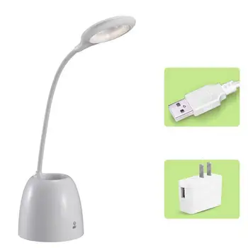 Adjustable Eye Protection USB LED Flexible Table Light Desk Light With Touch Sensor Reading Lamp With Pencil Holder And US Plug
Adjustable Eye Protection USB LED Flexible Table Light Desk Light With Touch Sensor Reading Lamp With Pencil Holder And US Plug