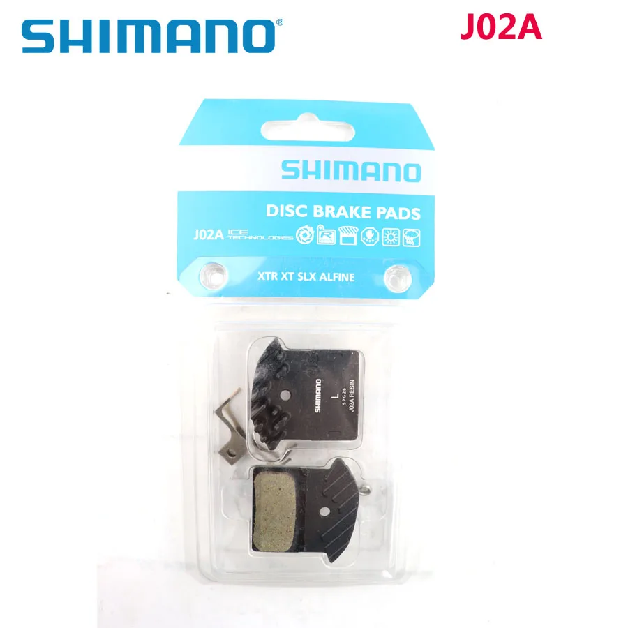 Shimano J02A Resin Brake Pad DEORE XT SLX Ice Tech Brake Pad Mountain Bike BR M987 M985 M675 M666 Bicycle Parts
Shimano J02A Resin Brake Pad DEORE XT SLX Ice Tech Brake Pad Mountain Bike BR M987 M985 M675 M666 Bicycle Parts