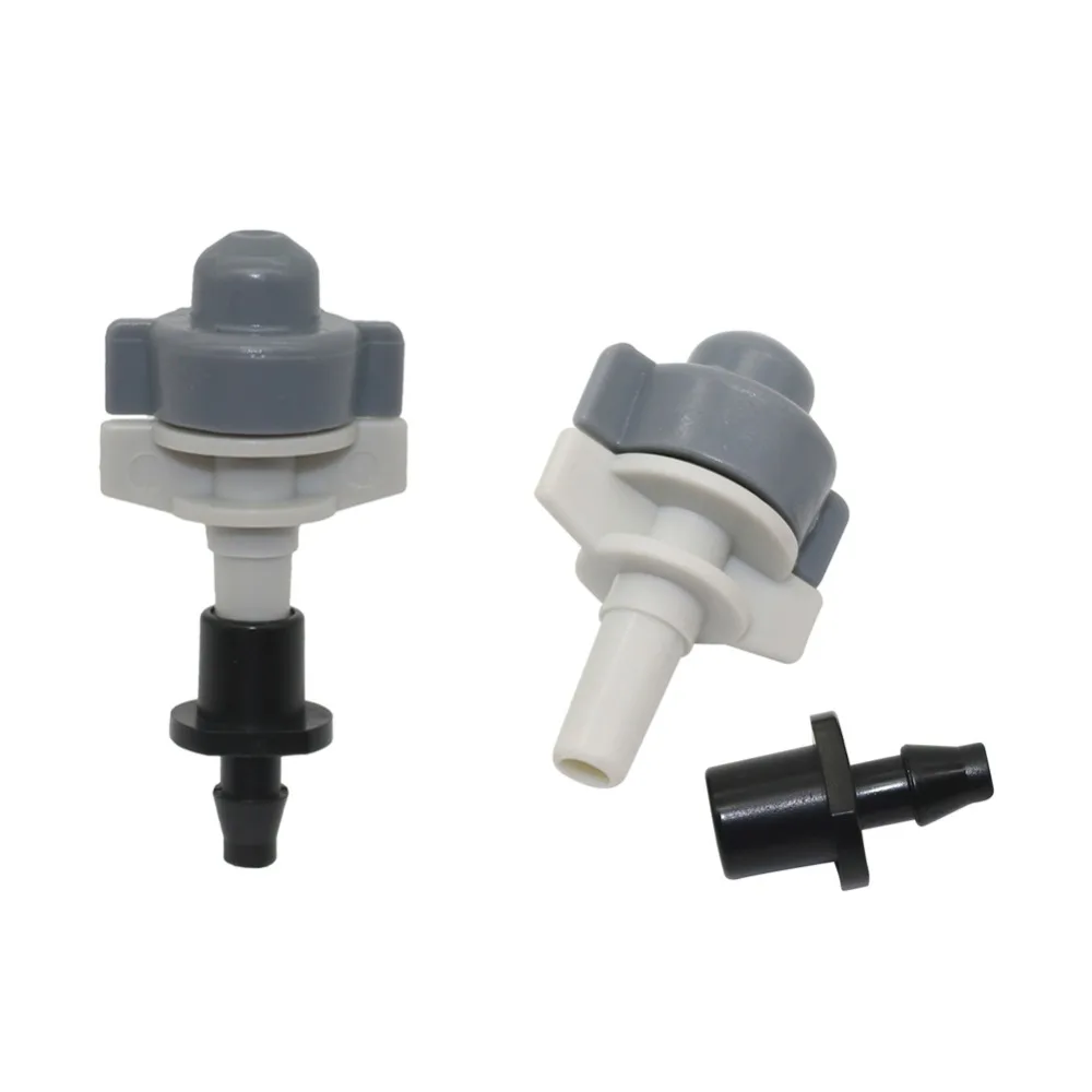 Greenhouse Mist nozzle with 4mm Barb Garden Irrigation Cooling and humidifying system Atomization Micro Nozzles 100 Pcs
Greenhouse Mist nozzle with 4mm Barb Garden Irrigation Cooling and humidifying system Atomization Micro Nozzles 100 Pcs