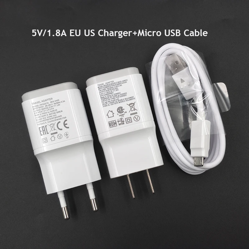 Original 5V 1.8A EU US charger adapter 120/180cm micro usb data cable for LG G2 G3 G4 V10 K8 K10 V30 PLUS X300 X Power Stylus
Original 5V 1.8A EU US charger adapter 120/180cm micro usb data cable for LG G2 G3 G4 V10 K8 K10 V30 PLUS X300 X Power Stylus