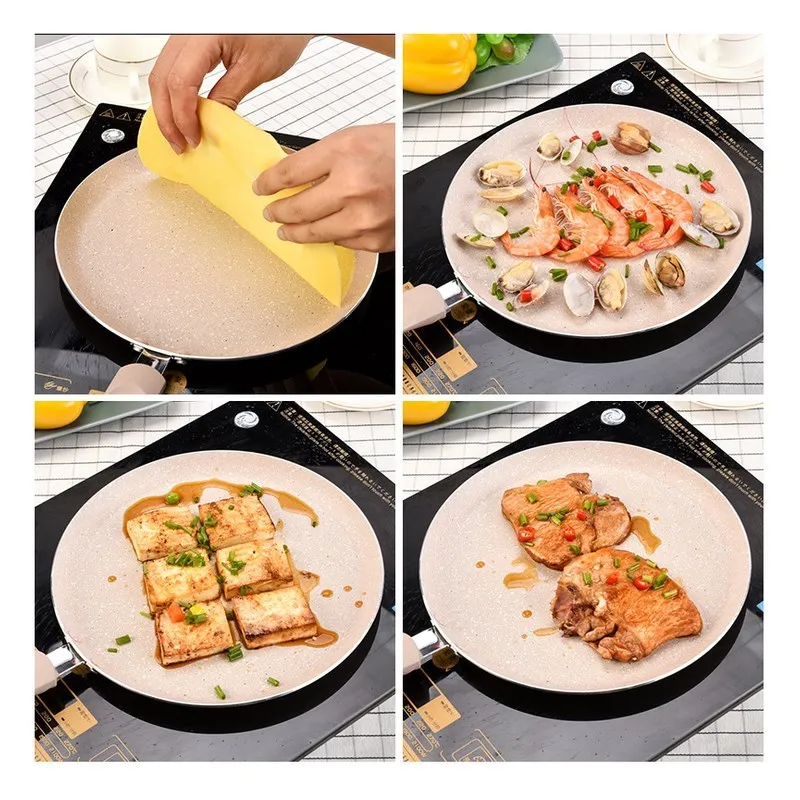 1 Pcs Professional Cooking Pan 9.5" Health Griddles & Grill Pans Aluminum Alloy Non-stick Gas Cooker cooking Oven&Dishwasher
1 Pcs Professional Cooking Pan 9.5" Health Griddles & Grill Pans Aluminum Alloy Non-stick Gas Cooker cooking Oven&Dishwasher