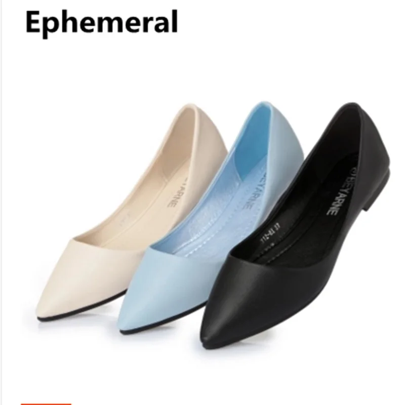 Female flats summer shoes women no heels loafers beige blue black pointed toe slip-on personalizados homem casual plus size 5-41
Female flats summer shoes women no heels loafers beige blue black pointed toe slip-on personalizados homem casual plus size 5-41