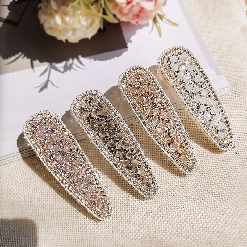 1PC Fashion Shiny Rhinestones Hair Clips for Women Hair Accessories Crystal Metal Alloy Hairpins Irregular Drop-shaped Hairgrips
1PC Fashion Shiny Rhinestones Hair Clips for Women Hair Accessories Crystal Metal Alloy Hairpins Irregular Drop-shaped Hairgrips