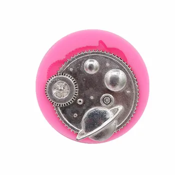Gear space pattern turned sugar cake silicone mold handmade chocolate craft cakes dessert decoration mold DIY baking tools new
Gear space pattern turned sugar cake silicone mold handmade chocolate craft cakes dessert decoration mold DIY baking tools new