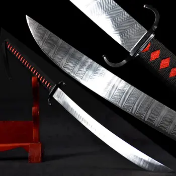 Hand/Forging Waves Pattern 1090 High Carbon Steel Blade Sharp Broadsword Dao Sword Outdoors/Hunting Battle Knife
Hand/Forging Waves Pattern 1090 High Carbon Steel Blade Sharp Broadsword Dao Sword Outdoors/Hunting Battle Knife
