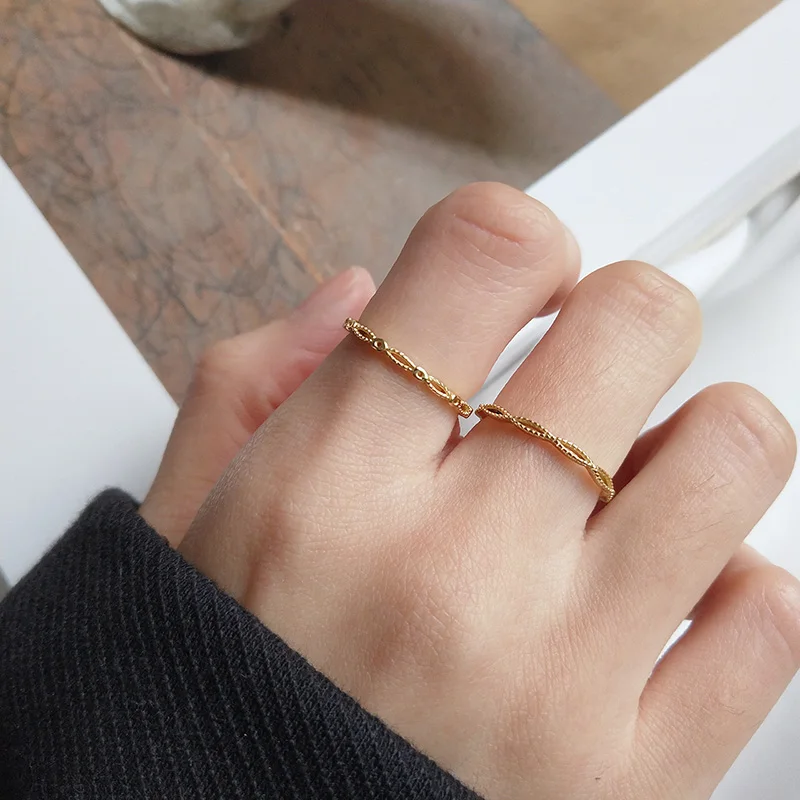WTLTC 925 Sterling Sliver Hollow Rings for Women Simple Geometric Thumb Rings Adjustable Satckable Ring Minimalist Jewelry
WTLTC 925 Sterling Sliver Hollow Rings for Women Simple Geometric Thumb Rings Adjustable Satckable Ring Minimalist Jewelry