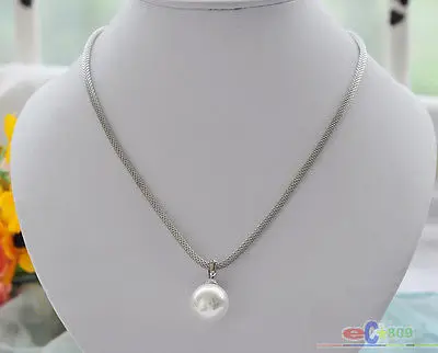 Free shipping@@@@@ P3862 17" 16mm white round SOUTH SEA SHELL PEARL NECKLACE PENDANT
Free shipping@@@@@ P3862 17" 16mm white round SOUTH SEA SHELL PEARL NECKLACE PENDANT