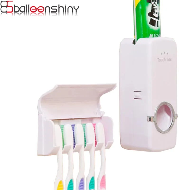 BalleenShiny Automatic Toothpaste Squeezer Wall Mounted Type ABS Material Stainless Toothbrush Holder for Toothbrushes Rack
BalleenShiny Automatic Toothpaste Squeezer Wall Mounted Type ABS Material Stainless Toothbrush Holder for Toothbrushes Rack