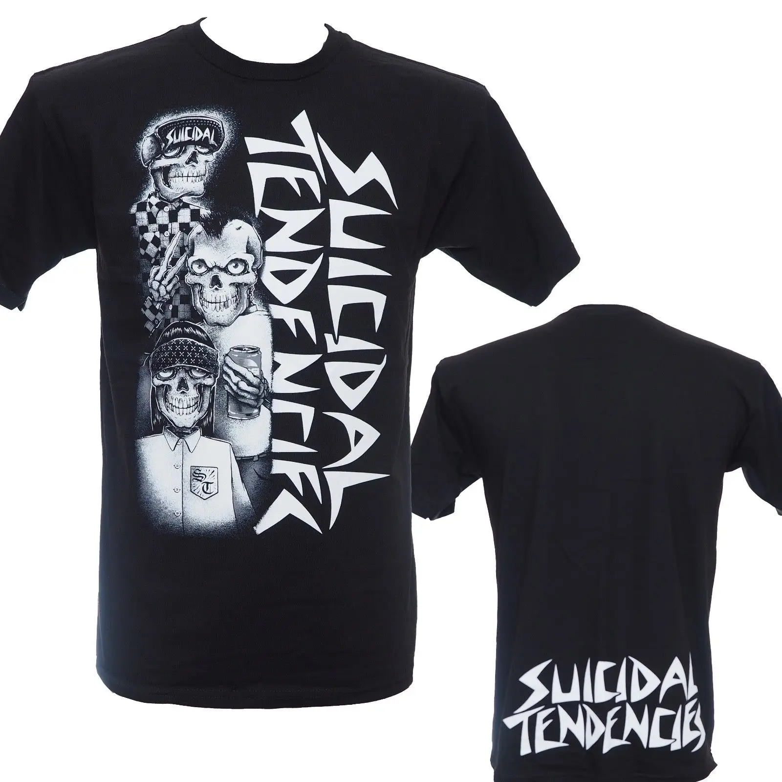 SUICIDAL TENDENCIES - TRES VATOS - Official T-Shirt - New S M L XL 2XLNew Arrival Male Tees Casual Boy T-Shirts Tops Discounts
SUICIDAL TENDENCIES - TRES VATOS - Official T-Shirt - New S M L XL 2XLNew Arrival Male Tees Casual Boy T-Shirts Tops Discounts