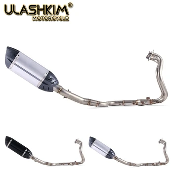 Motorcycle Full Exhaust System Slip On For kawasaki Ninja 250 250R 300 Ninja250 ninja300 Middle Pipe With DB-KILLER
Motorcycle Full Exhaust System Slip On For kawasaki Ninja 250 250R 300 Ninja250 ninja300 Middle Pipe With DB-KILLER