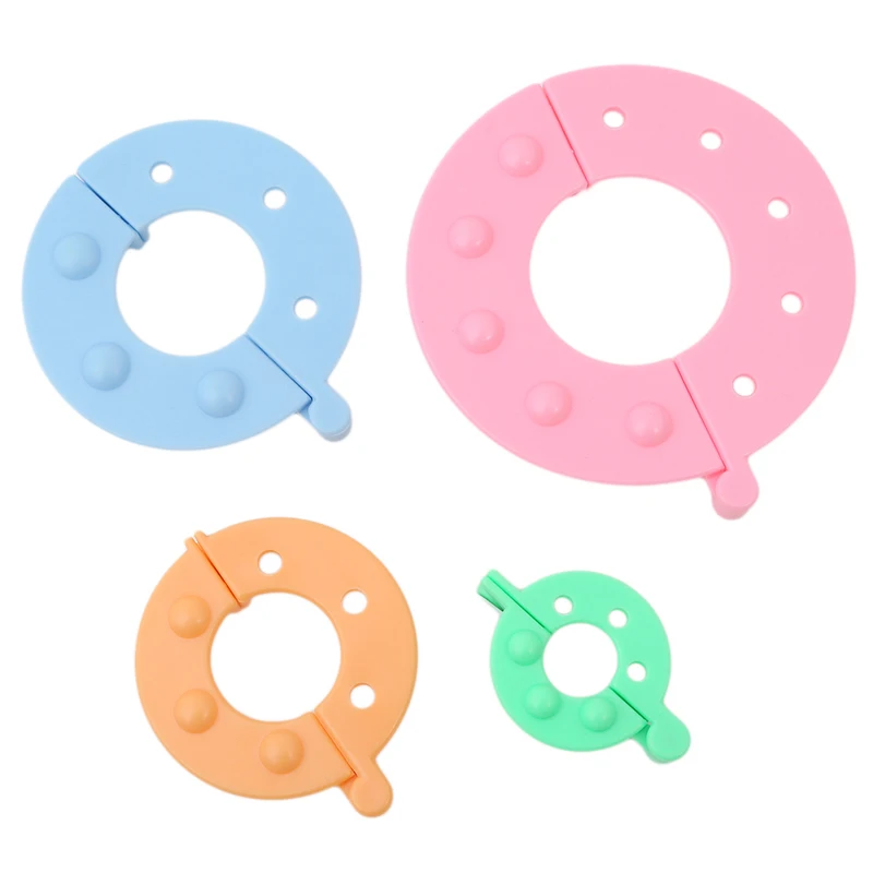 1 Set 4 Sizes Fashion Pom Maker Wool Fluff Ball Weaver Needle Knitting Tool Plastic 8 Pcs(4 Pairs) Knitting Wool Tools
1 Set 4 Sizes Fashion Pom Maker Wool Fluff Ball Weaver Needle Knitting Tool Plastic 8 Pcs(4 Pairs) Knitting Wool Tools