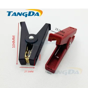 Tangda MAX 48V 100A battery clip Pure CU copper tooth mouth electrical experiment test fixture car by fuse clip Alligator Clips
Tangda MAX 48V 100A battery clip Pure CU copper tooth mouth electrical experiment test fixture car by fuse clip Alligator Clips