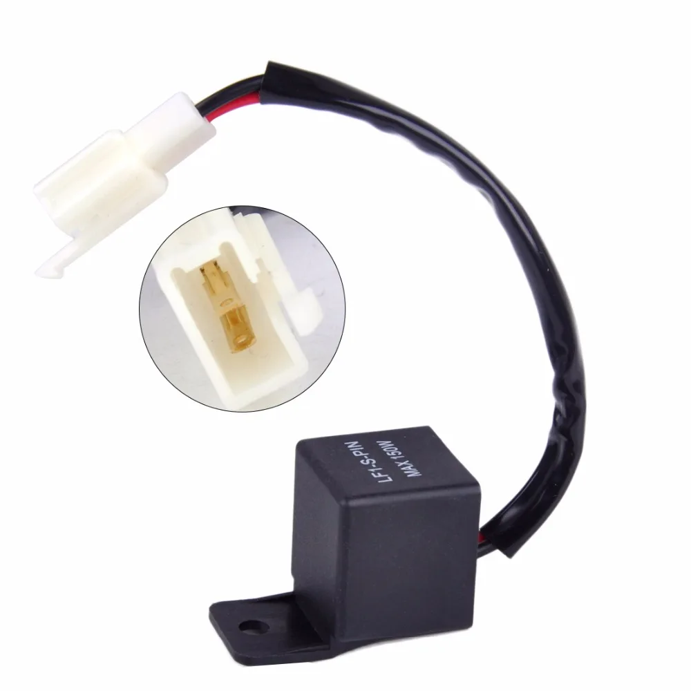 1pc New Motorcycle 2PIN 12V LED Turn Light Flasher Blinker Flashing Relay Signal Rate Control for Honda Kawasaki Suzuki Yamaha
1pc New Motorcycle 2PIN 12V LED Turn Light Flasher Blinker Flashing Relay Signal Rate Control for Honda Kawasaki Suzuki Yamaha
