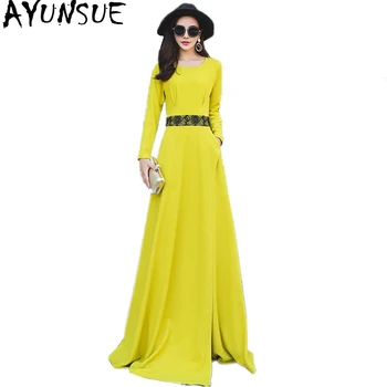 AYUNSUE 2019 Autumn Long Maxi Dress Women Evening Party Dress Female Red Yellow Elegant Sexy Dresses Women's Clothing 170816
AYUNSUE 2019 Autumn Long Maxi Dress Women Evening Party Dress Female Red Yellow Elegant Sexy Dresses Women's Clothing 170816