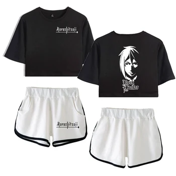 HOT Black Butler Women Sweat Suit Set 3D Digital Printed Women Dropshipping Open-neck Short-sleeved T-shirt Shorts Suit
HOT Black Butler Women Sweat Suit Set 3D Digital Printed Women Dropshipping Open-neck Short-sleeved T-shirt Shorts Suit