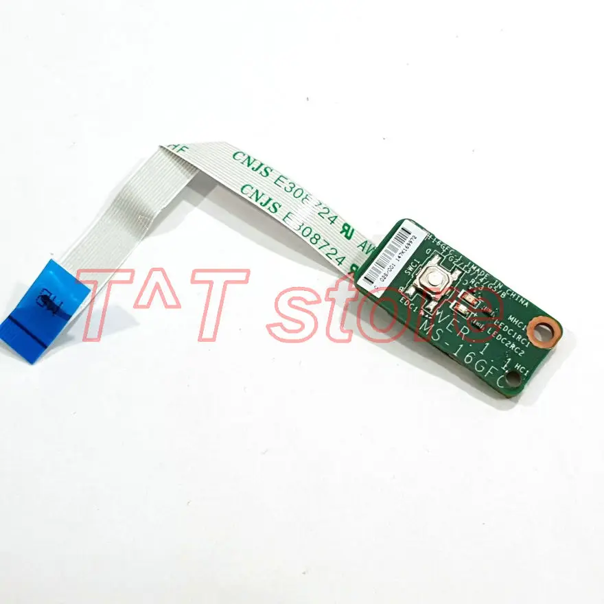 original for MSI GE60 MS-16GF Power button Board with cable MS-16GFC free shippping test good
original for MSI GE60 MS-16GF Power button Board with cable MS-16GFC free shippping test good