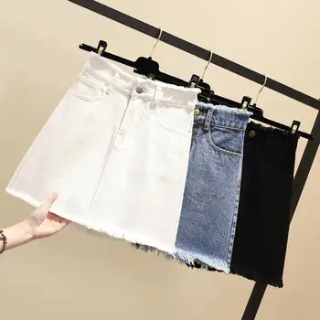 Plus Size 5XL Women Denim Skirt Spring Summer High Waist Jeans Skirts Womens Jupe Ladies Short Bodycon Pencil Skirt Faldas C5399
Plus Size 5XL Women Denim Skirt Spring Summer High Waist Jeans Skirts Womens Jupe Ladies Short Bodycon Pencil Skirt Faldas C5399