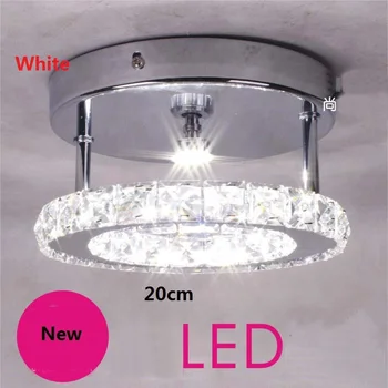 Modern LED Crystal Ring Ceiling Lights 20cm Abajur Corridors Aisle Ceiling Lamp Fixtures For Living Room Plafon Led 220V Lights
Modern LED Crystal Ring Ceiling Lights 20cm Abajur Corridors Aisle Ceiling Lamp Fixtures For Living Room Plafon Led 220V Lights