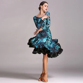 Latin Dance Skirt For Women Long Sleeve Black Runba Qiaqia Rumba Dancing Dresses Girls/Adult Latin Competition Dress
Latin Dance Skirt For Women Long Sleeve Black Runba Qiaqia Rumba Dancing Dresses Girls/Adult Latin Competition Dress