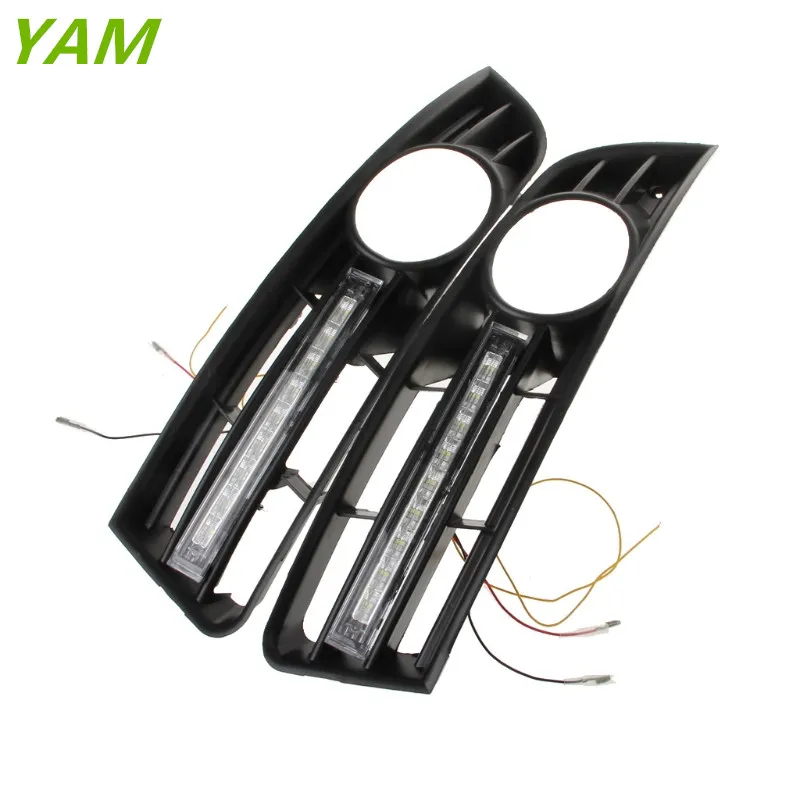 YAM LED Daytime Running Lights DRL Fog lamp cover driving lights for Volkswagen Vw Passat B6 2007 2008 2009 2010 2011
YAM LED Daytime Running Lights DRL Fog lamp cover driving lights for Volkswagen Vw Passat B6 2007 2008 2009 2010 2011