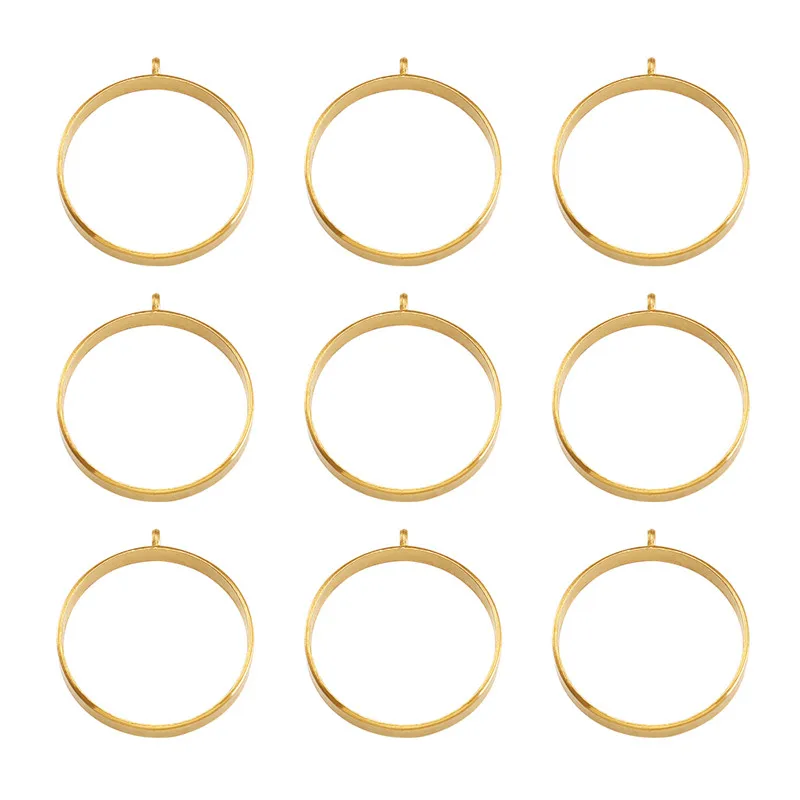 10pcs Alloy Round Open Back Bezel Big Pendants Charms for Jewelry Making Antique Bronze/Golden Color 38x34.5x5mm Hole: 2.2mm
10pcs Alloy Round Open Back Bezel Big Pendants Charms for Jewelry Making Antique Bronze/Golden Color 38x34.5x5mm Hole: 2.2mm